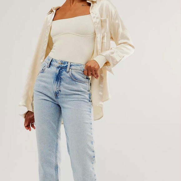 Free People Other - FREE PEOPLE - Meg Seamless Long-Sleeve Bodysuit NWT